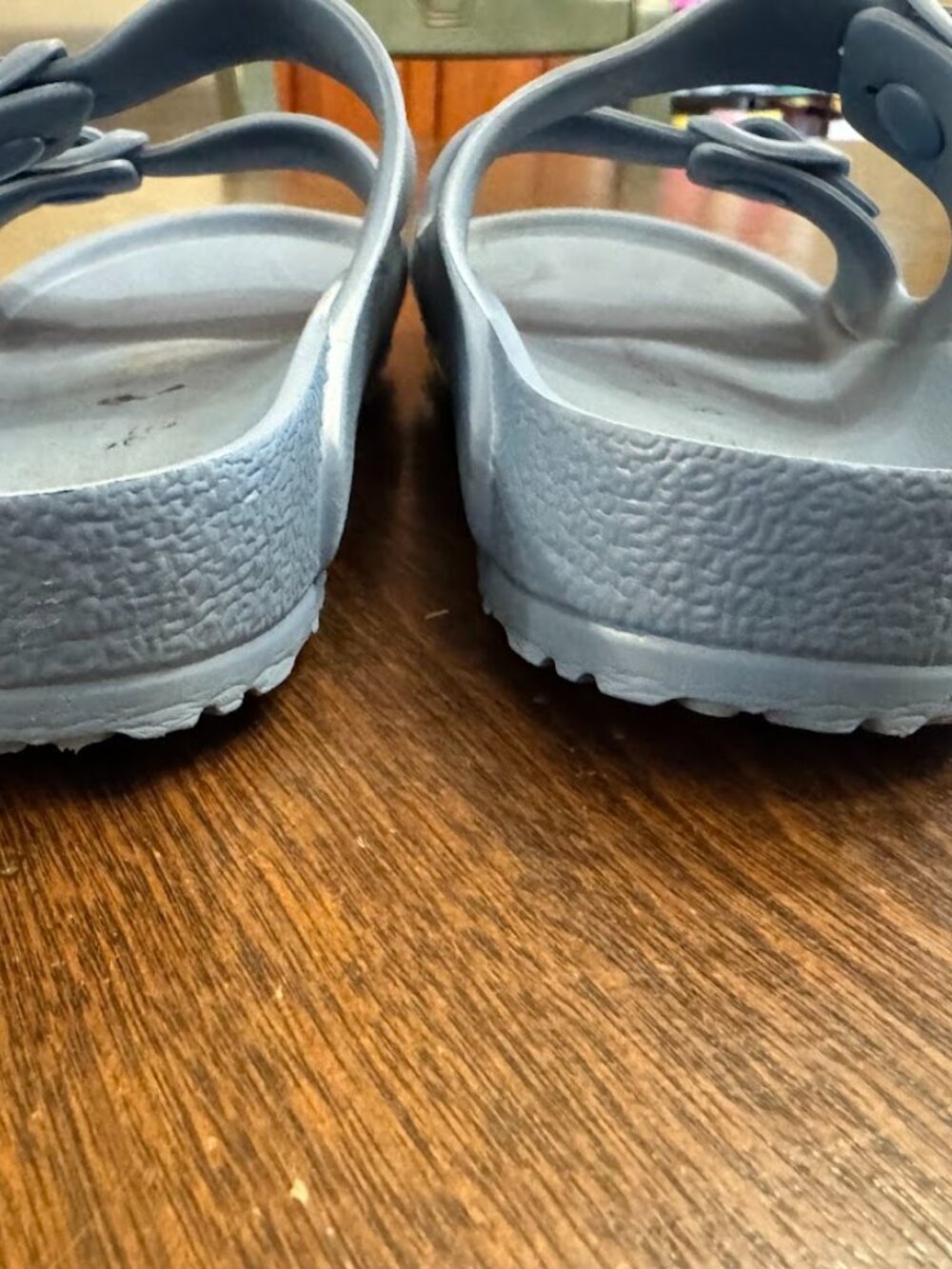 Birkenstock Kids Arizona EVA Sandals Black Slip-On Size 33 EU (2 US) Waterproof - Picture 5 of 6